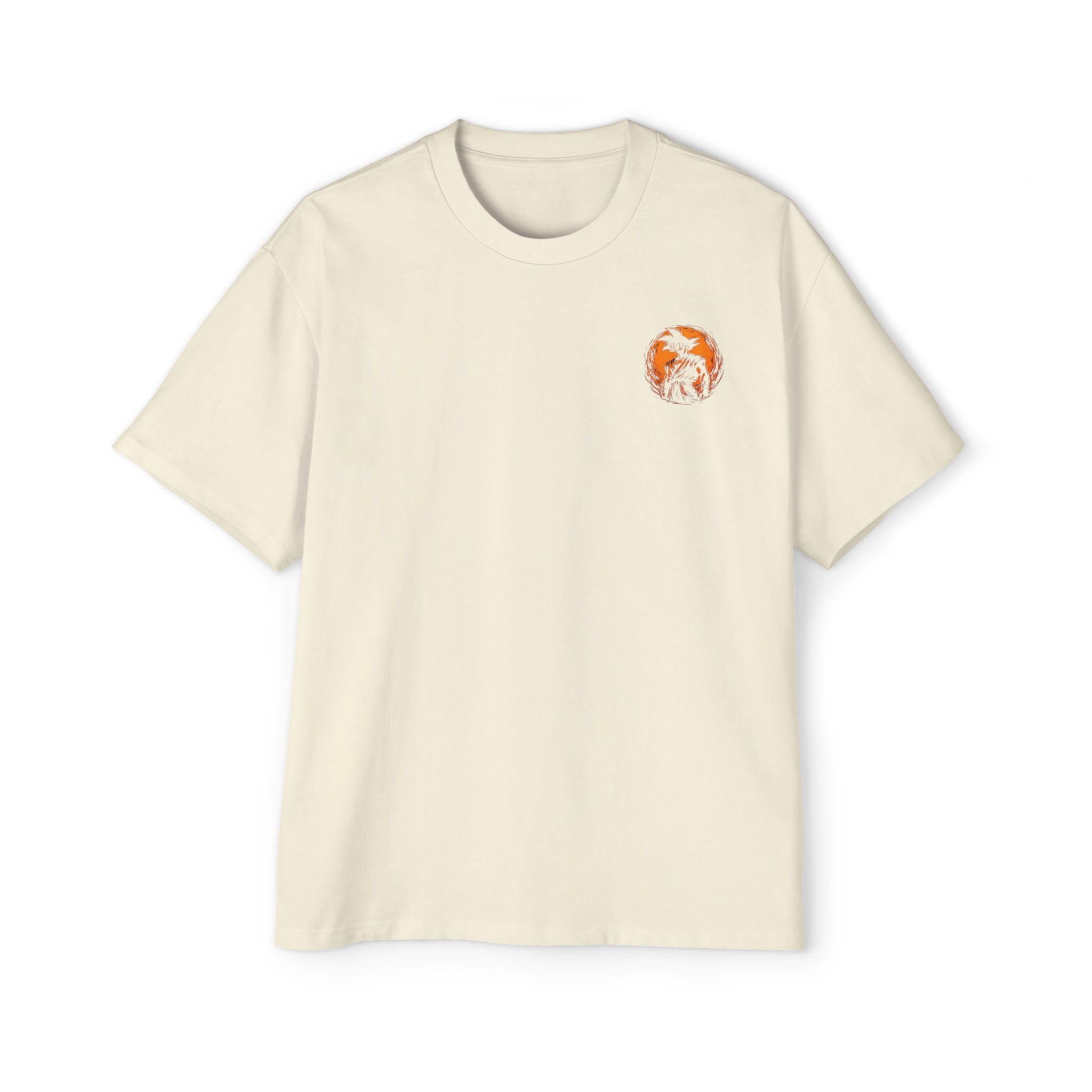 Goku x Gohan: Limitless Men's Heavy Oversized Tee, Graphic Tee, Casual Wear, Streetwear, Unisex Style