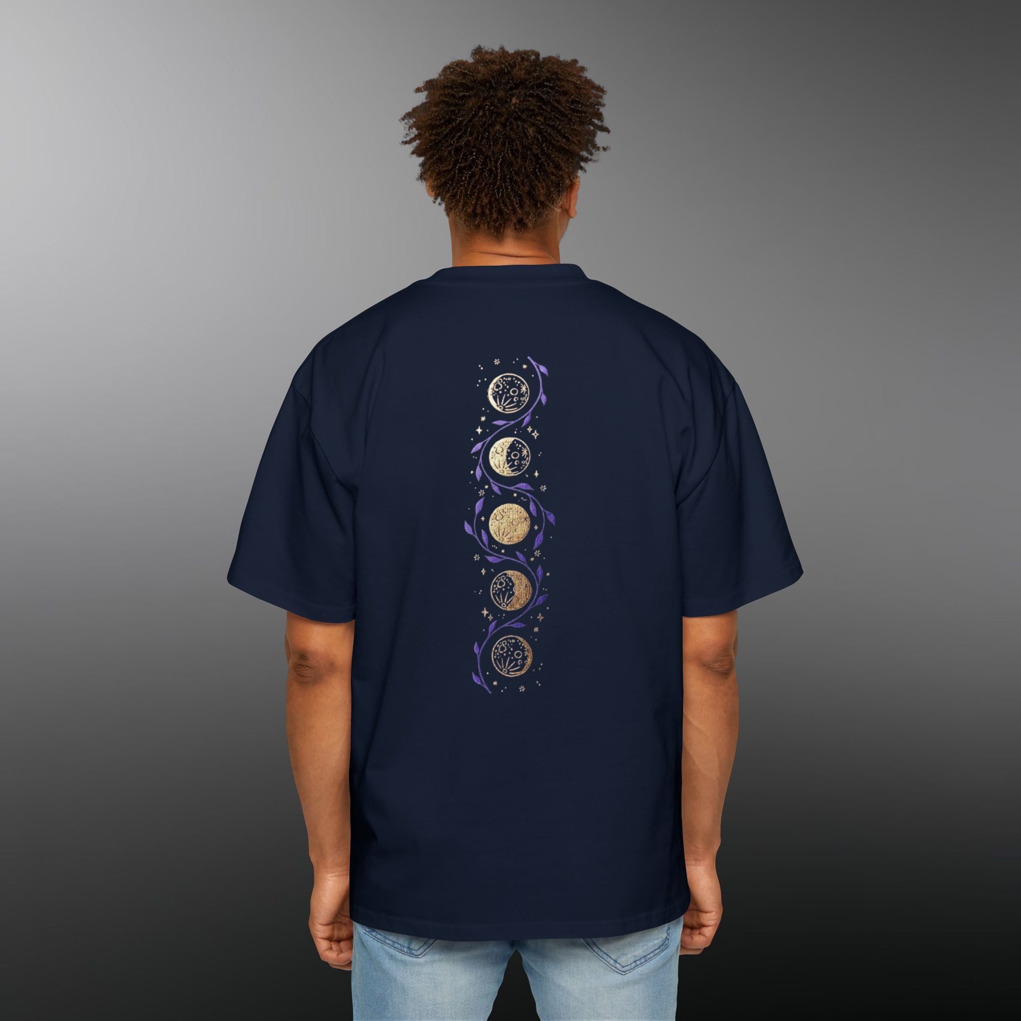 Celestial Oversized Tee for Astrophysics Enthusiasts