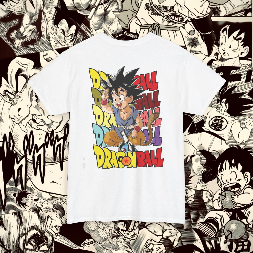 Dragon Ball Workout Tee - Unisex Heavy Cotton T-Shirt for Anime Fans