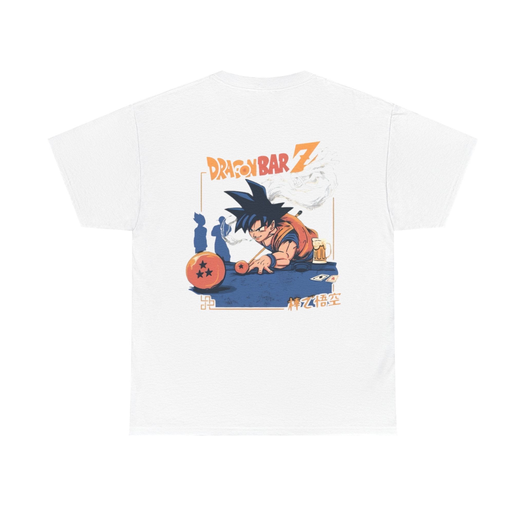 Dragon Ball Z Badass Goku Unisex Heavy Cotton Tee - Perfect for Fans and Everyday Wear