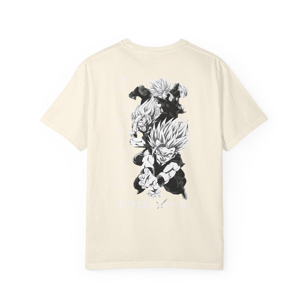 The Trio Dragon T-Shirt, Unisex  Graphic Tee, Anime Gift, Retro Style Shirt, Perfect for Fans, Casual Everyday Wear