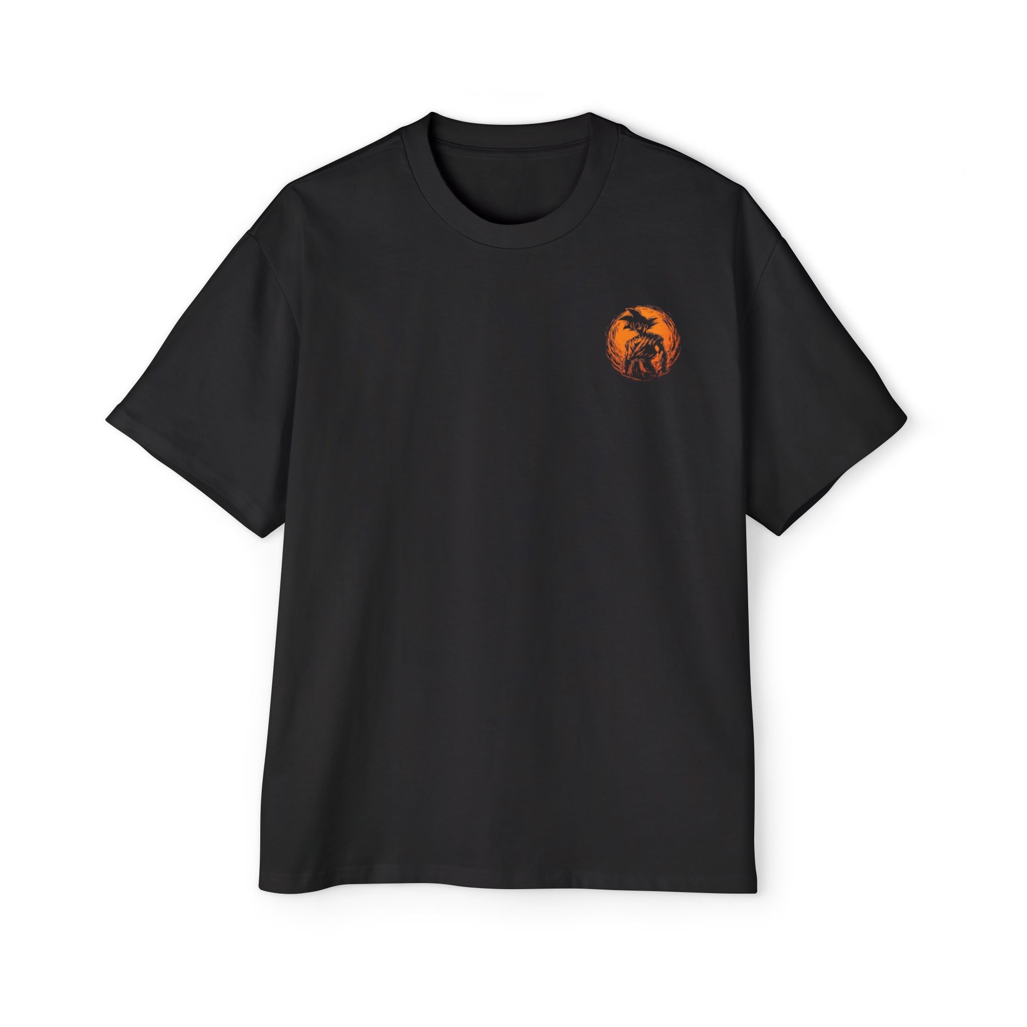 Goku x Gohan: Limitless Men's Heavy Oversized Tee, Graphic Tee, Casual Wear, Streetwear, Unisex Style