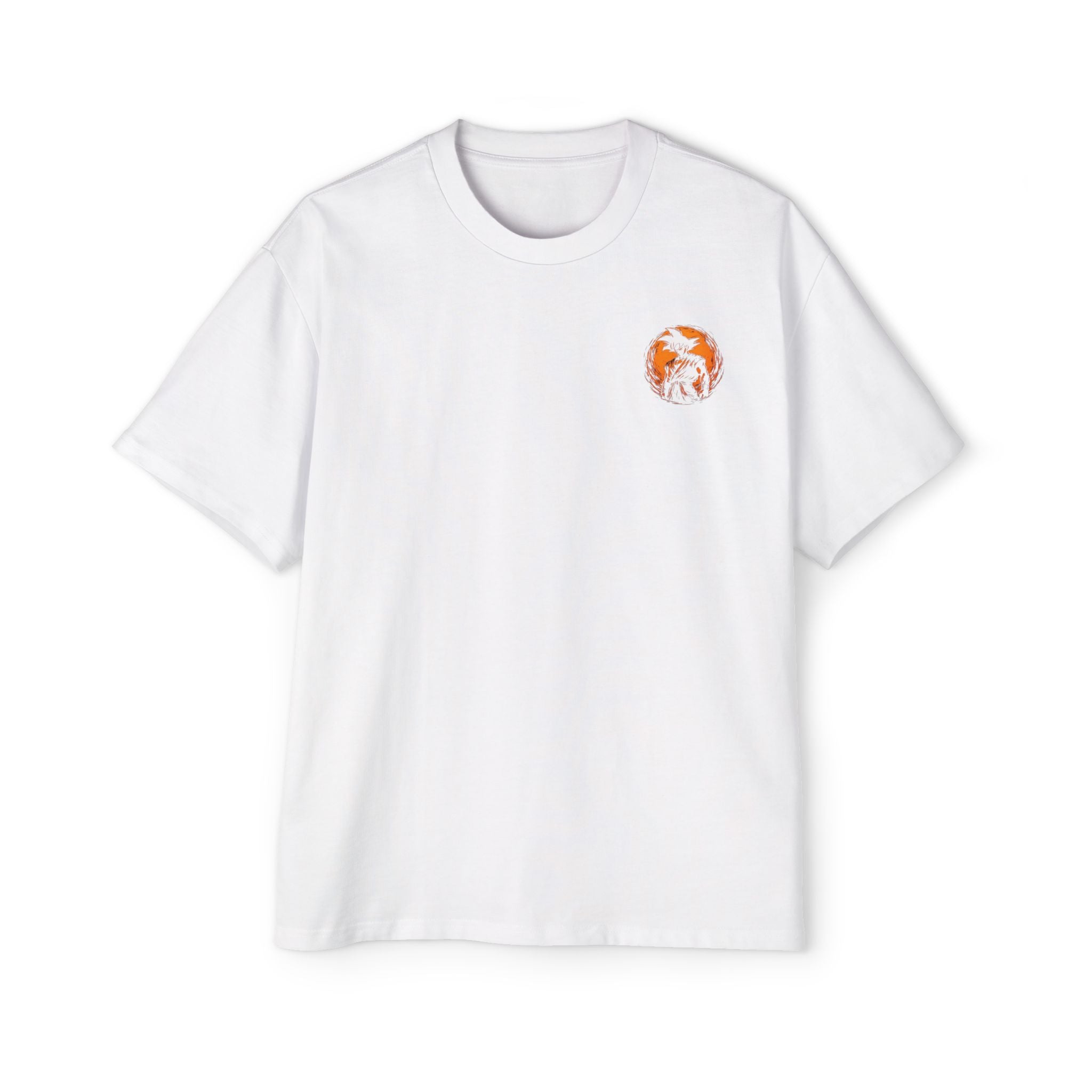 Goku x Gohan: Limitless Men's Heavy Oversized Tee, Graphic Tee, Casual Wear, Streetwear, Unisex Style