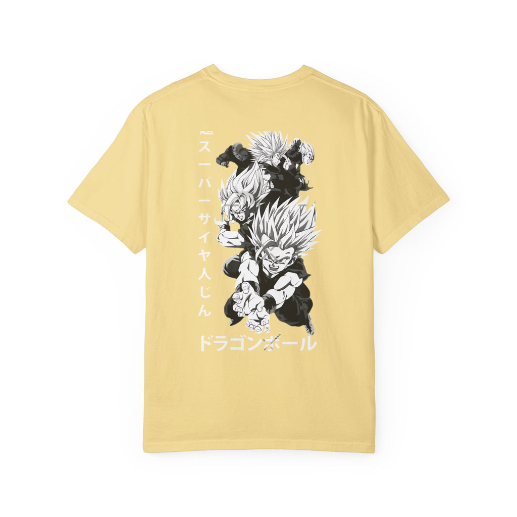 The Trio Dragon T-Shirt, Unisex  Graphic Tee, Anime Gift, Retro Style Shirt, Perfect for Fans, Casual Everyday Wear