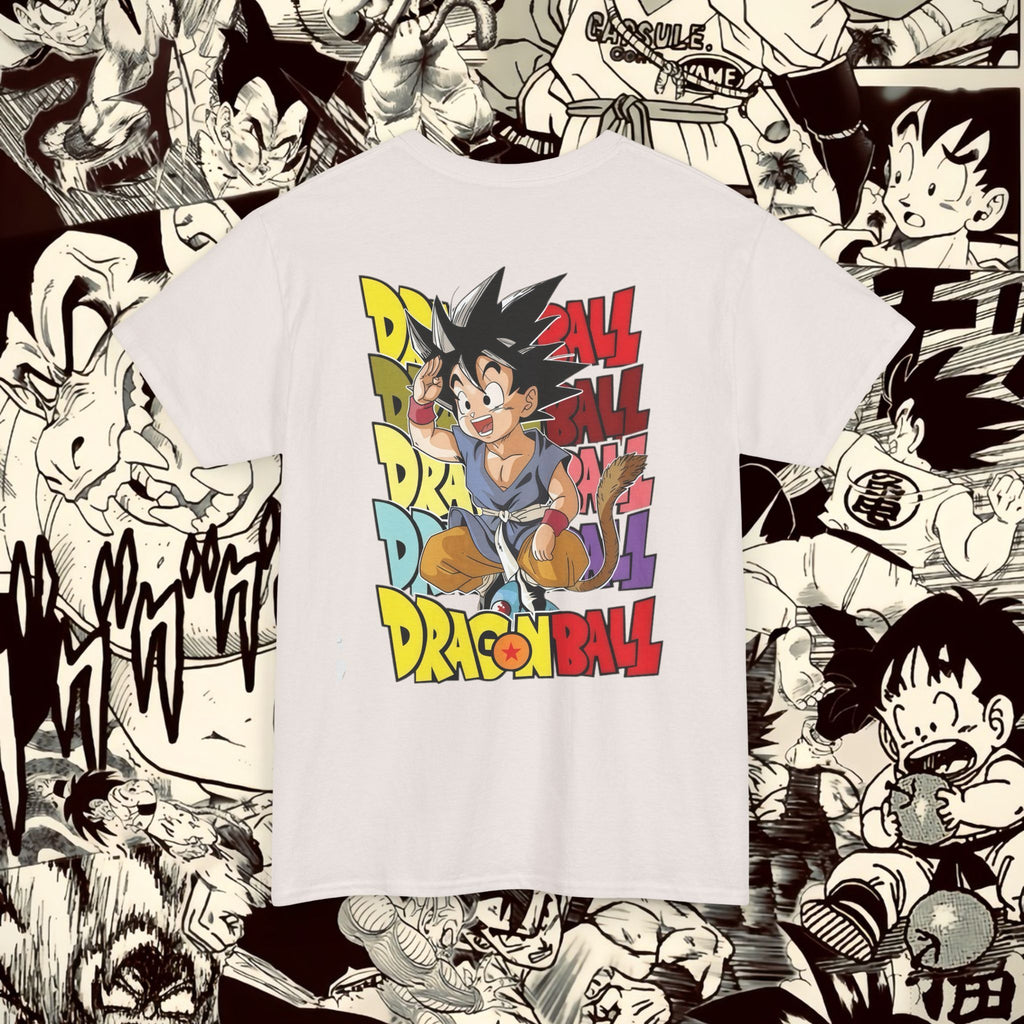 Dragon Ball Workout Tee - Unisex Heavy Cotton T-Shirt for Anime Fans