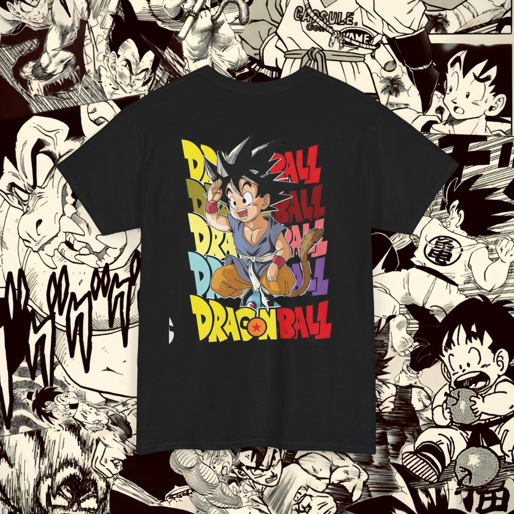 Dragon Ball Workout Tee - Unisex Heavy Cotton T-Shirt for Anime Fans