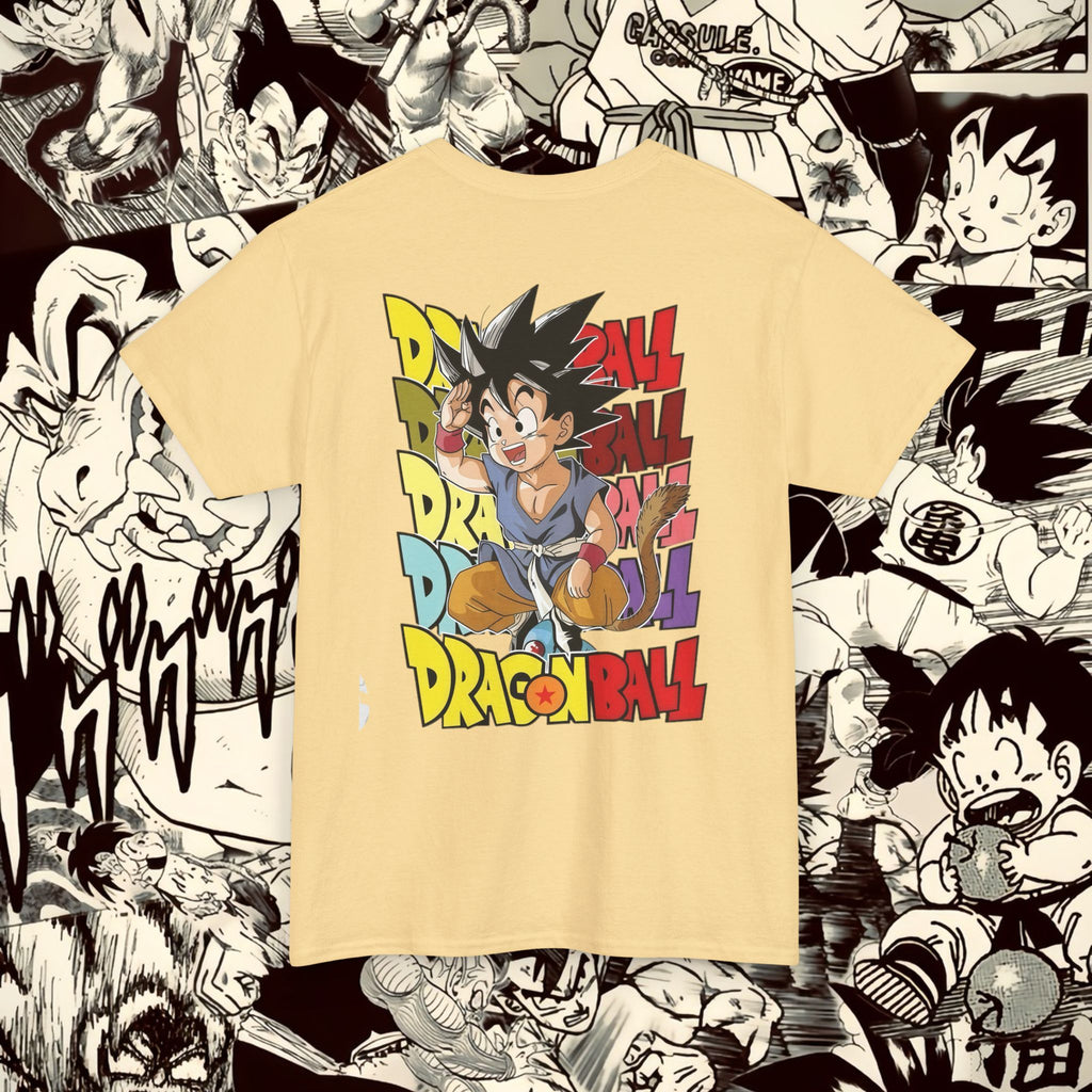 Dragon Ball Workout Tee - Unisex Heavy Cotton T-Shirt for Anime Fans